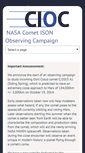Mobile Screenshot of isoncampaign.org